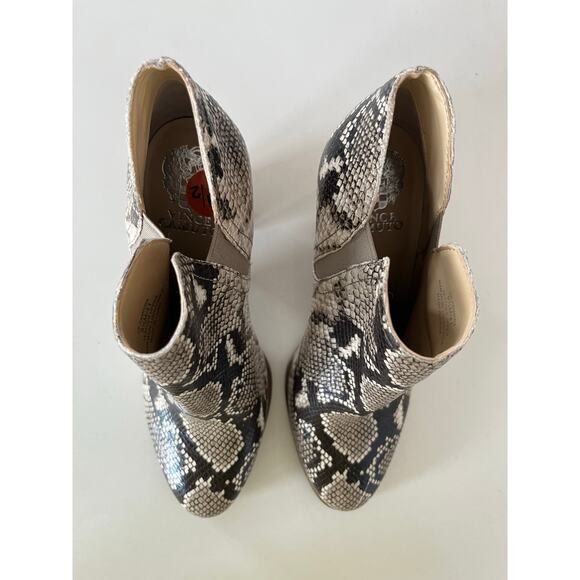 Vince Camuto Famhida Snakeskin Ankle Bootie Women’s Size 9.5 NWOB - Picture 6 of 9